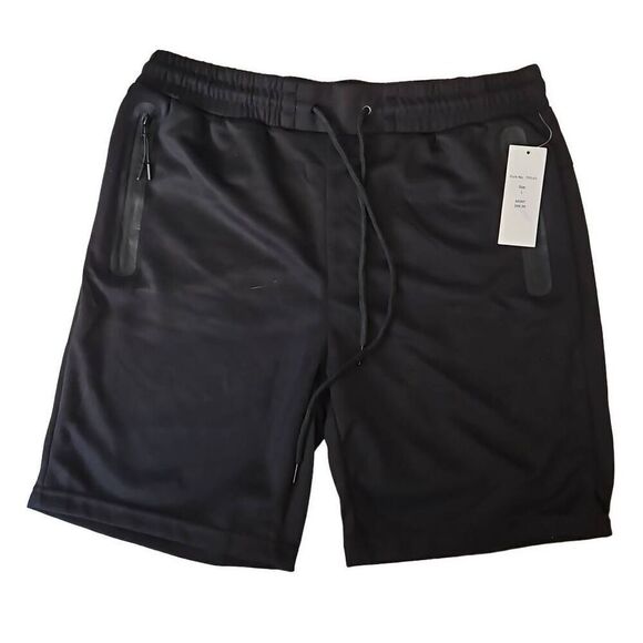 Pure Champ Men's Athletic Shorts Black Large - Picture 1 of 6